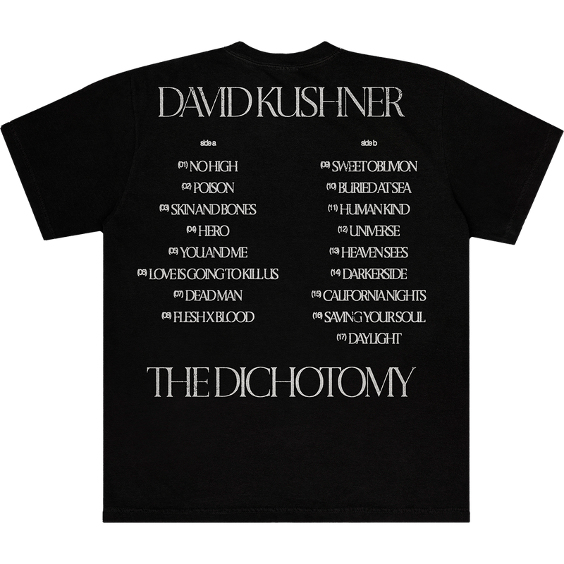 The Dichotomy Box Set Blur Tee Signed Cd David Kushner Official Store