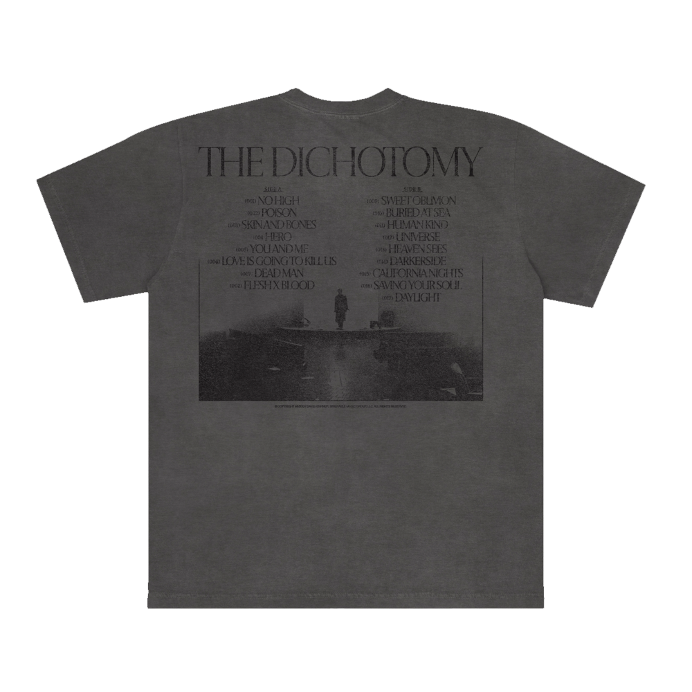 The Dichotomy Box Set - Tracklist Tee + Signed CD Back